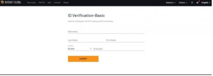 خطوات توثيق حساب(kcy) في منصة Burency خطوة بخطوة 6 خطوات توثيق الحساب (kcy) في منصة Burency