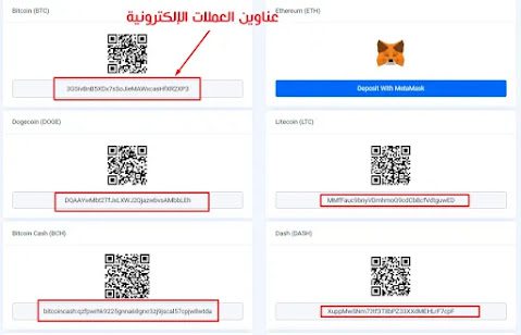 محفظة فوست باي Faucetpay - تاريخ أنطلاقها ومعلومات كاملة عنها 7 عناوين العملات الإلكترونية