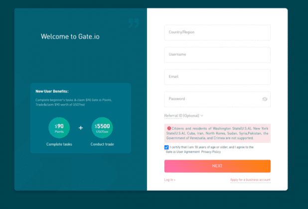 شرح منصة Gate.io 3 Gate io