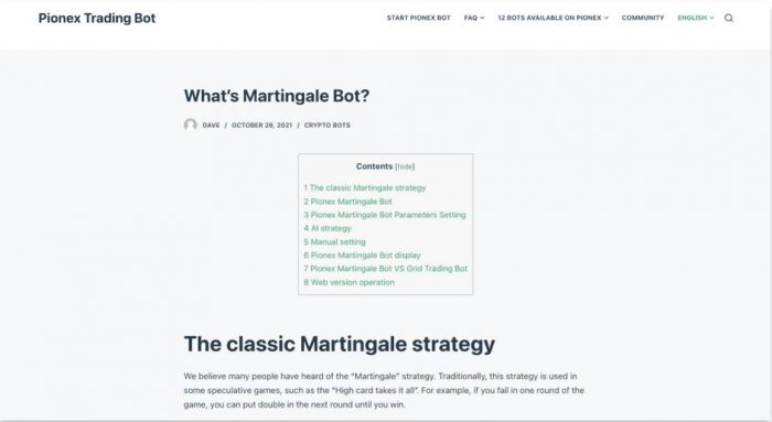 Martingale Bot