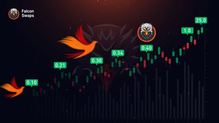 شرح مشروع عملة Falcon Swaps برمزها FALCONS وتوقعات أسعارها حتى عام 2031