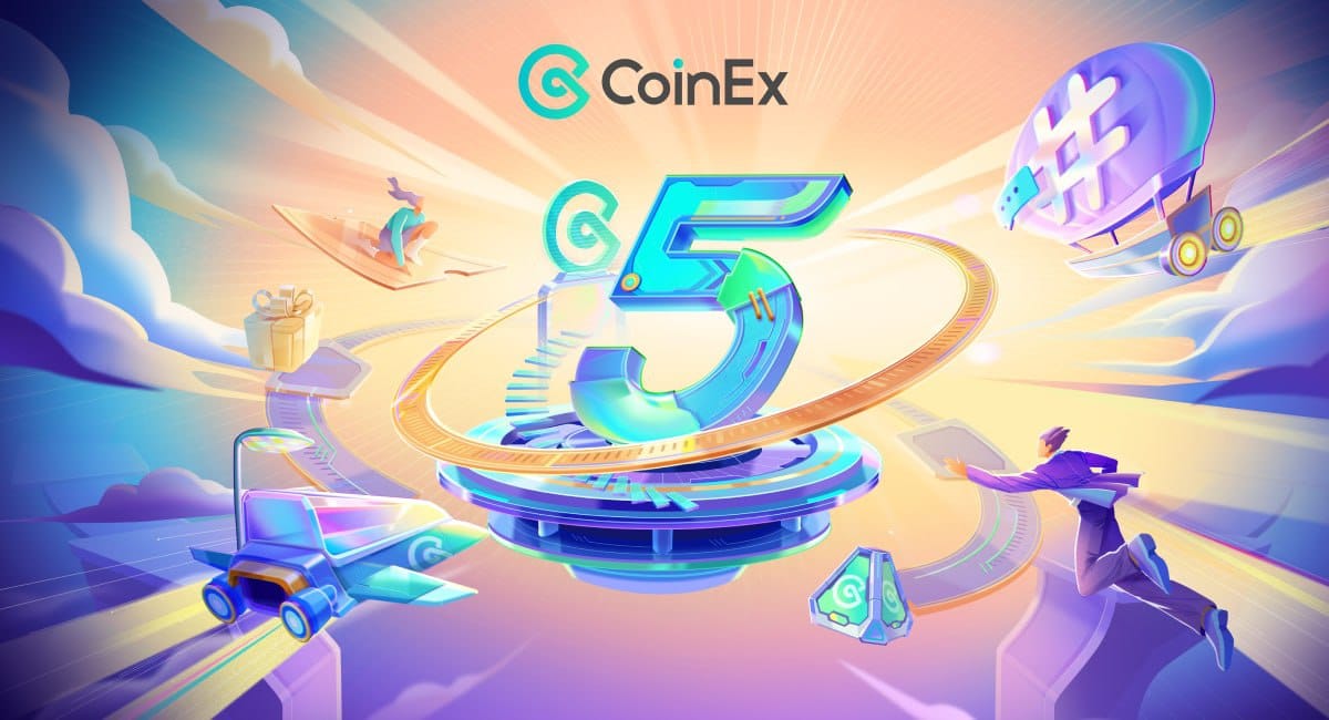 احتفال منصة CoinEx الخامس: احصل على الصناديق الغامضة ومكافآت بمليون دولار